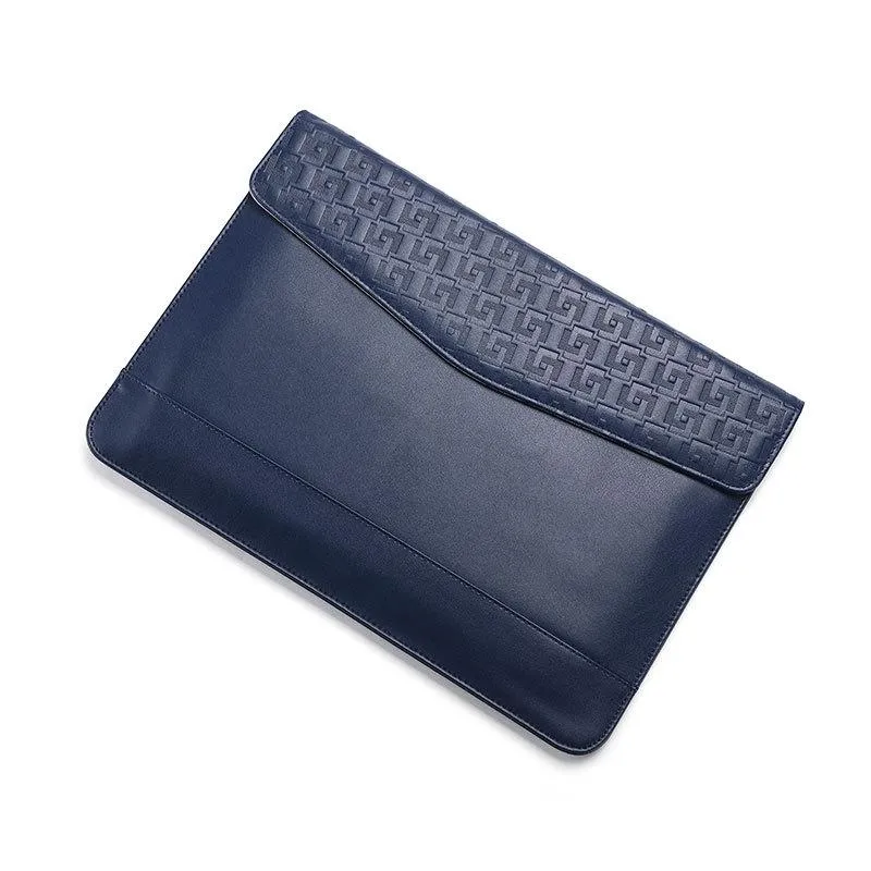13-14 Inch Ultra-thin Magnetic Holster for Horizontal Embossed Notebook with Liner Bag