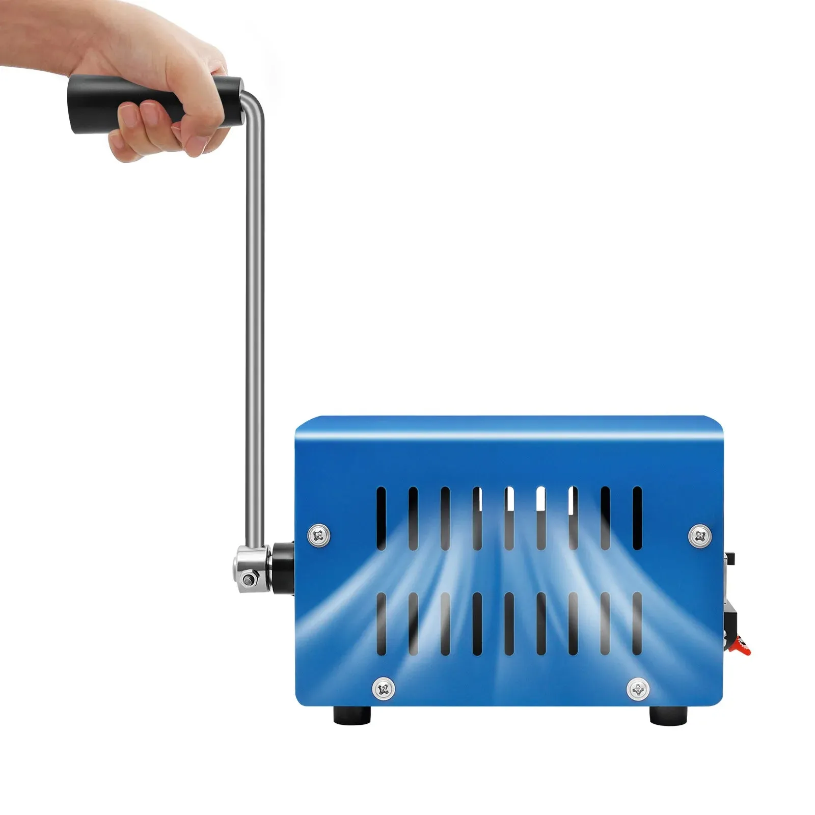 20W Emergency Electric Generator Hand Crank High Power Dynamo Charger Portable USB Charging Outdoor Camping Survival Power Bank