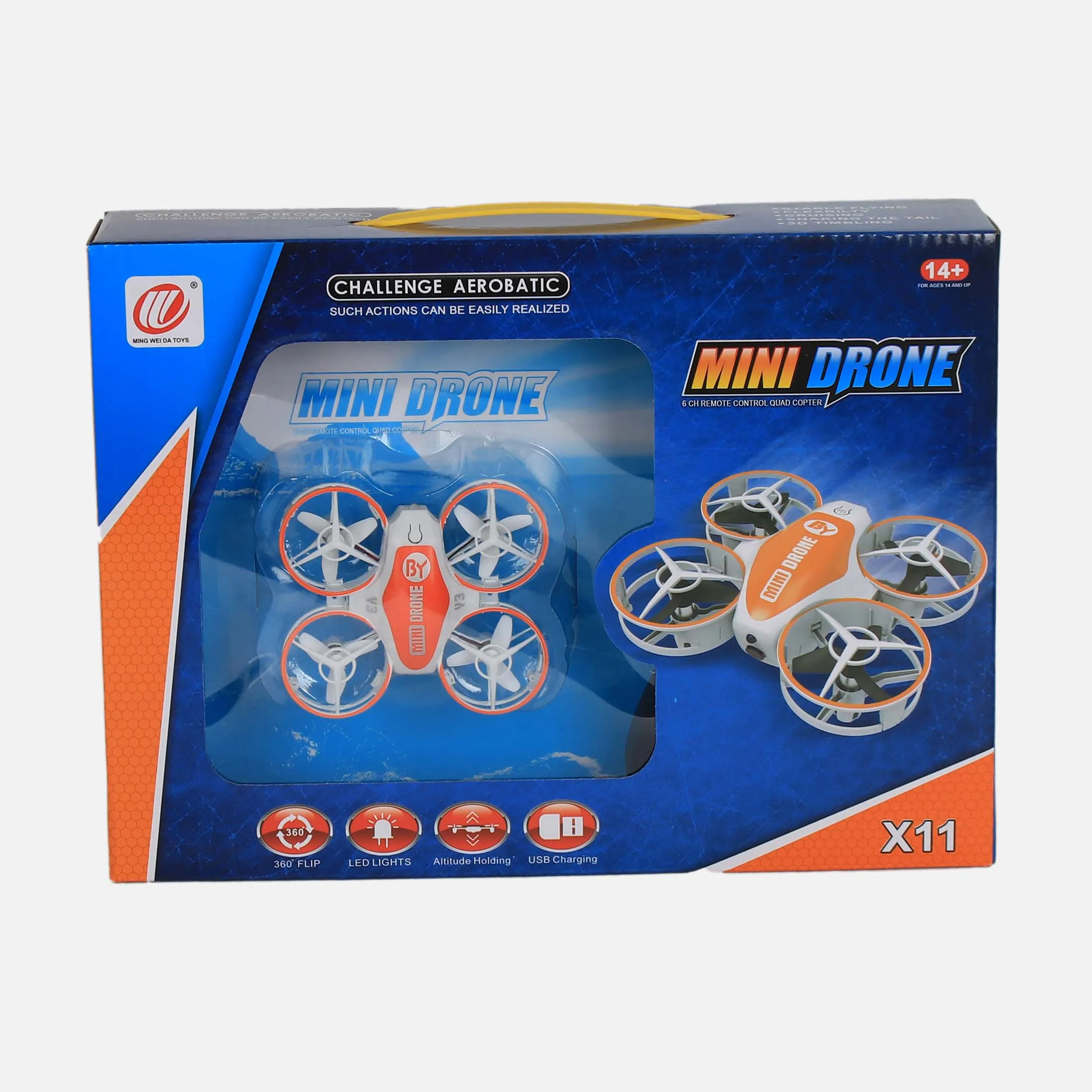 4 AXES AEROCRAFT   HIGH AIR PRESSURE   USB DRONE 2.4G