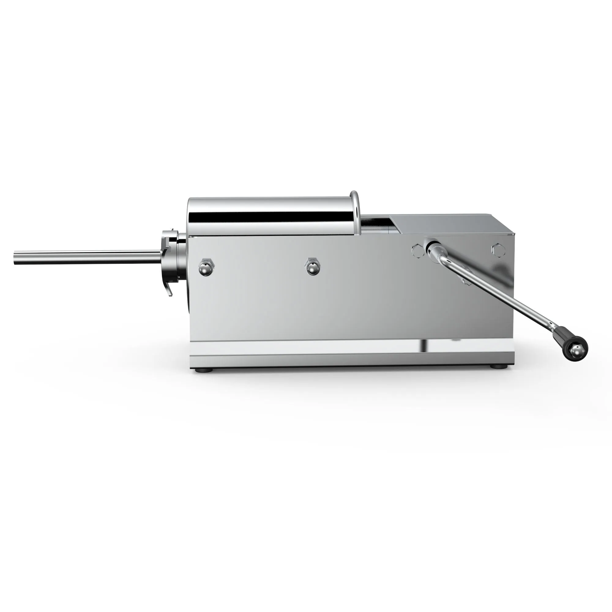 5L Manual Horizontal Sausage Filler | Stainless Steel Stuffer Meat Press Machine