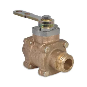Akron Brass 1 in. Swing-Out Valve (Body Only) w/Stainless Ball