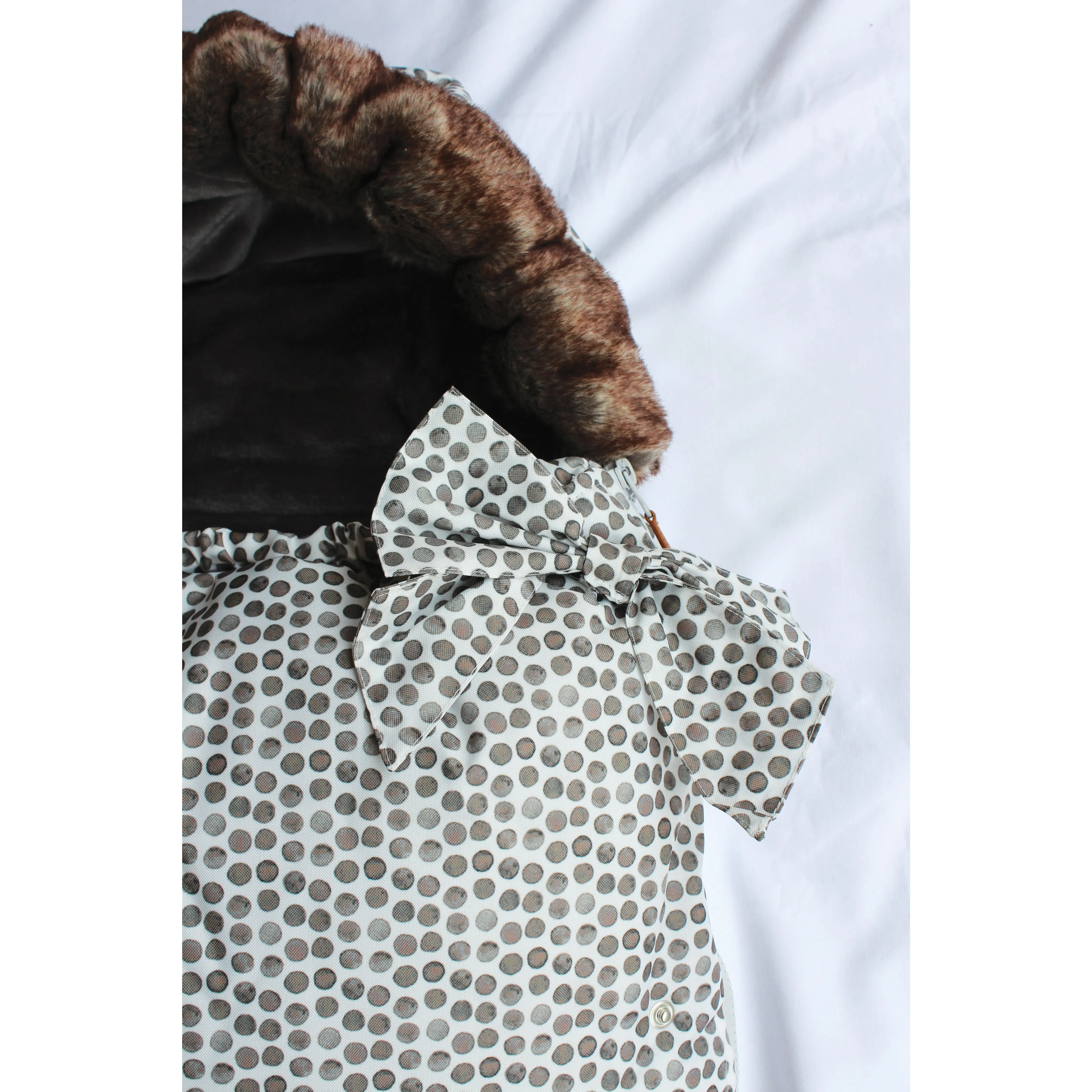 baby luno Nordic Footmuff Pram Liner - Raindrops