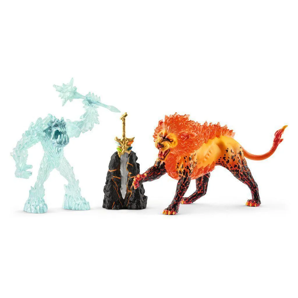 Battle for the Superweapon – Frost Monster vs. Fire Lion