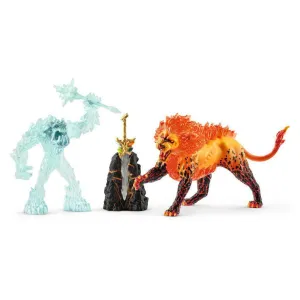 Battle for the Superweapon – Frost Monster vs. Fire Lion