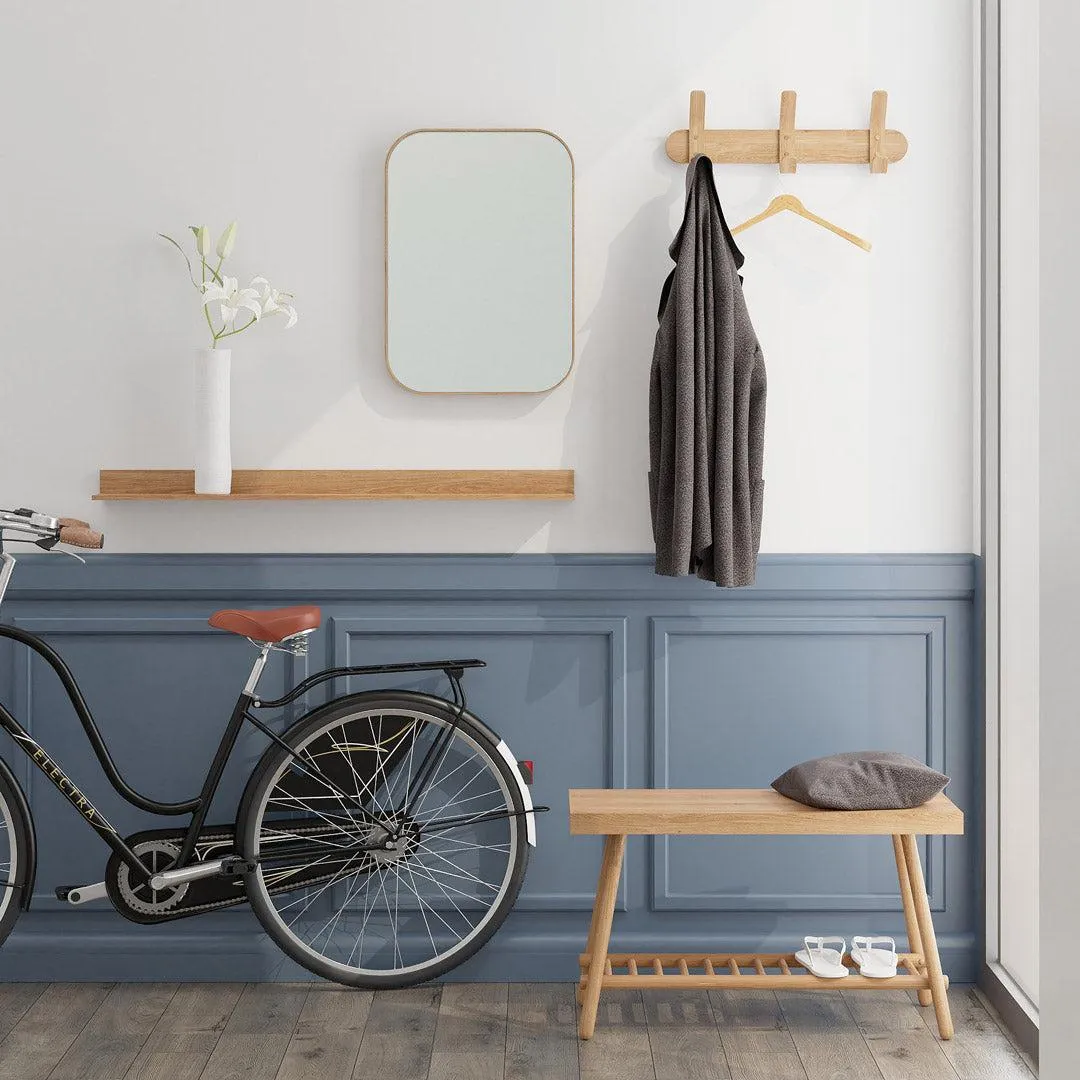 Bench 75 Seat with Storage - Natural Oak