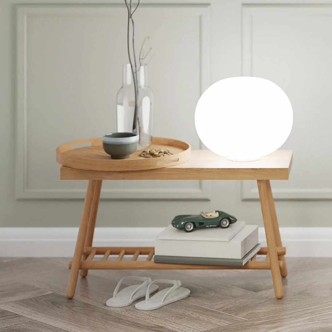 Bench 75 Seat with Storage - Natural Oak