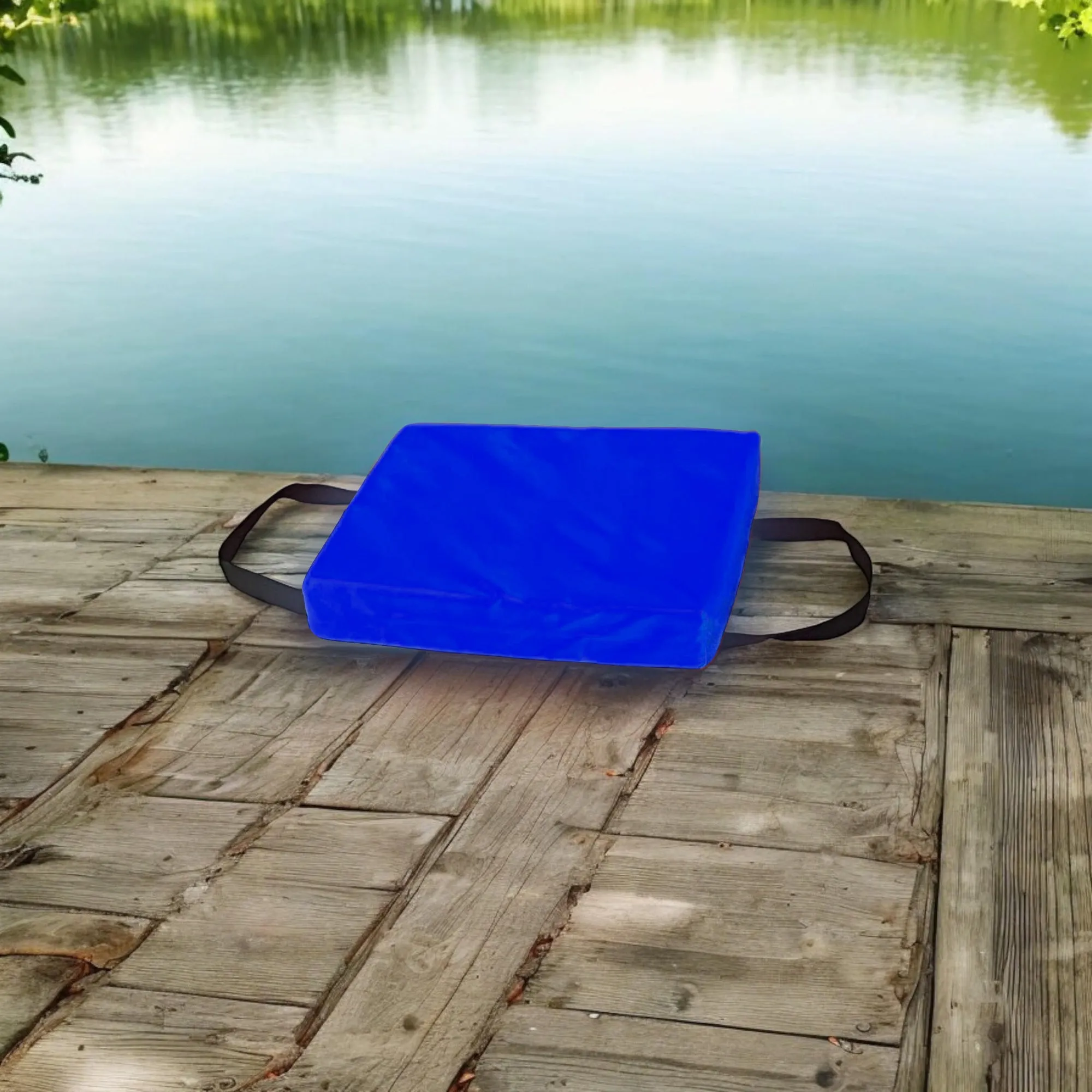 Bradley Type IV Boat Cushion USCG Approved Throwable Flotation Device; Coast Guard approved throw preserver with foam cushion; throwable boat cushion safety device