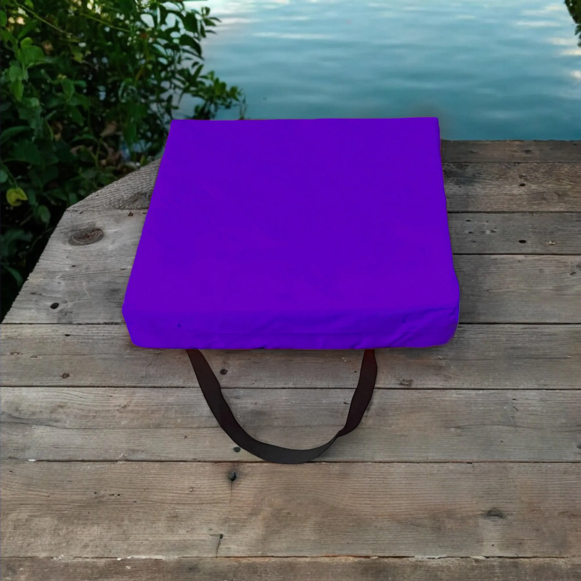 Bradley Type IV Boat Cushion USCG Approved Throwable Flotation Device; Coast Guard approved throw preserver with foam cushion; throwable boat cushion safety device