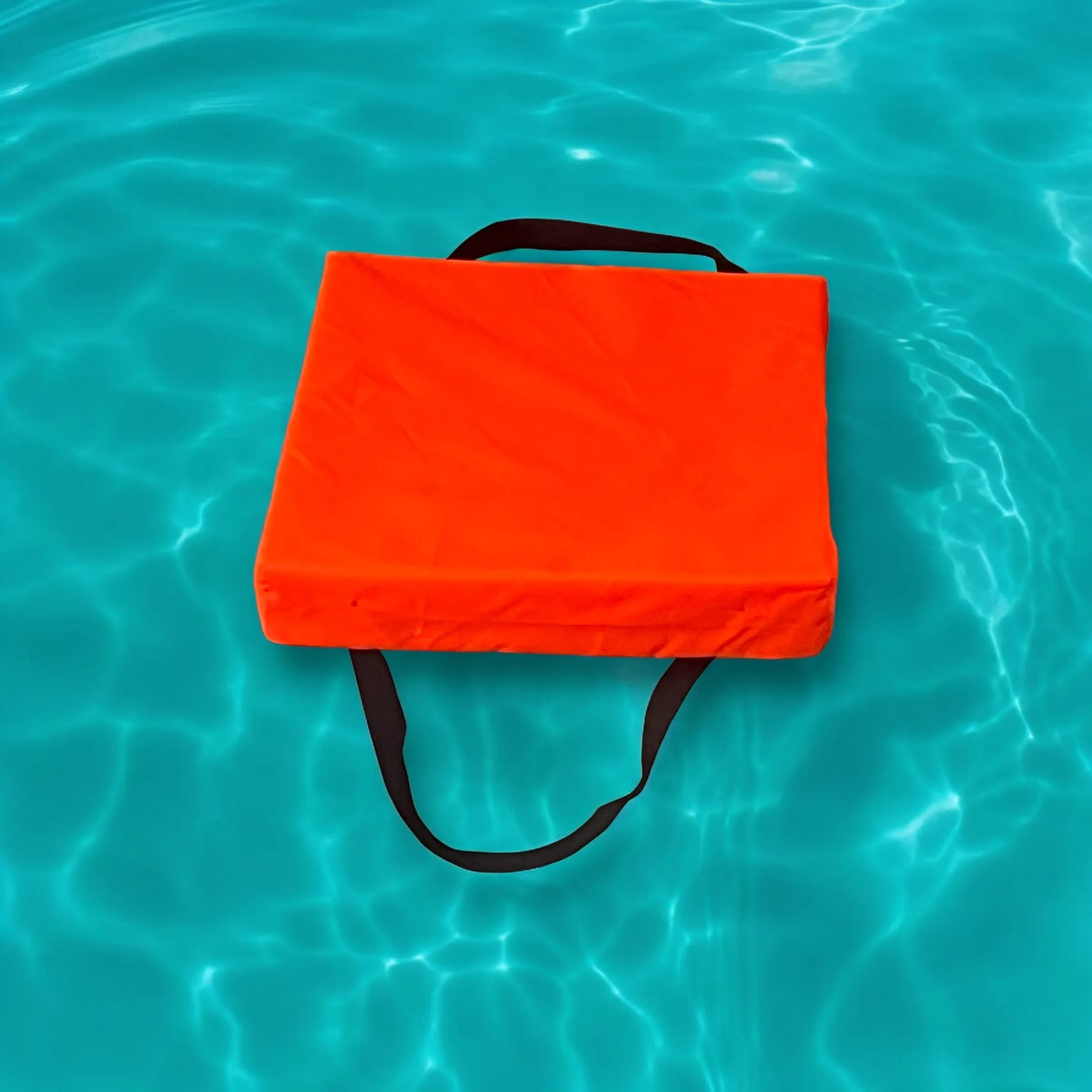 Bradley Type IV Boat Cushion USCG Approved Throwable Flotation Device; Coast Guard approved throw preserver with foam cushion; throwable boat cushion safety device