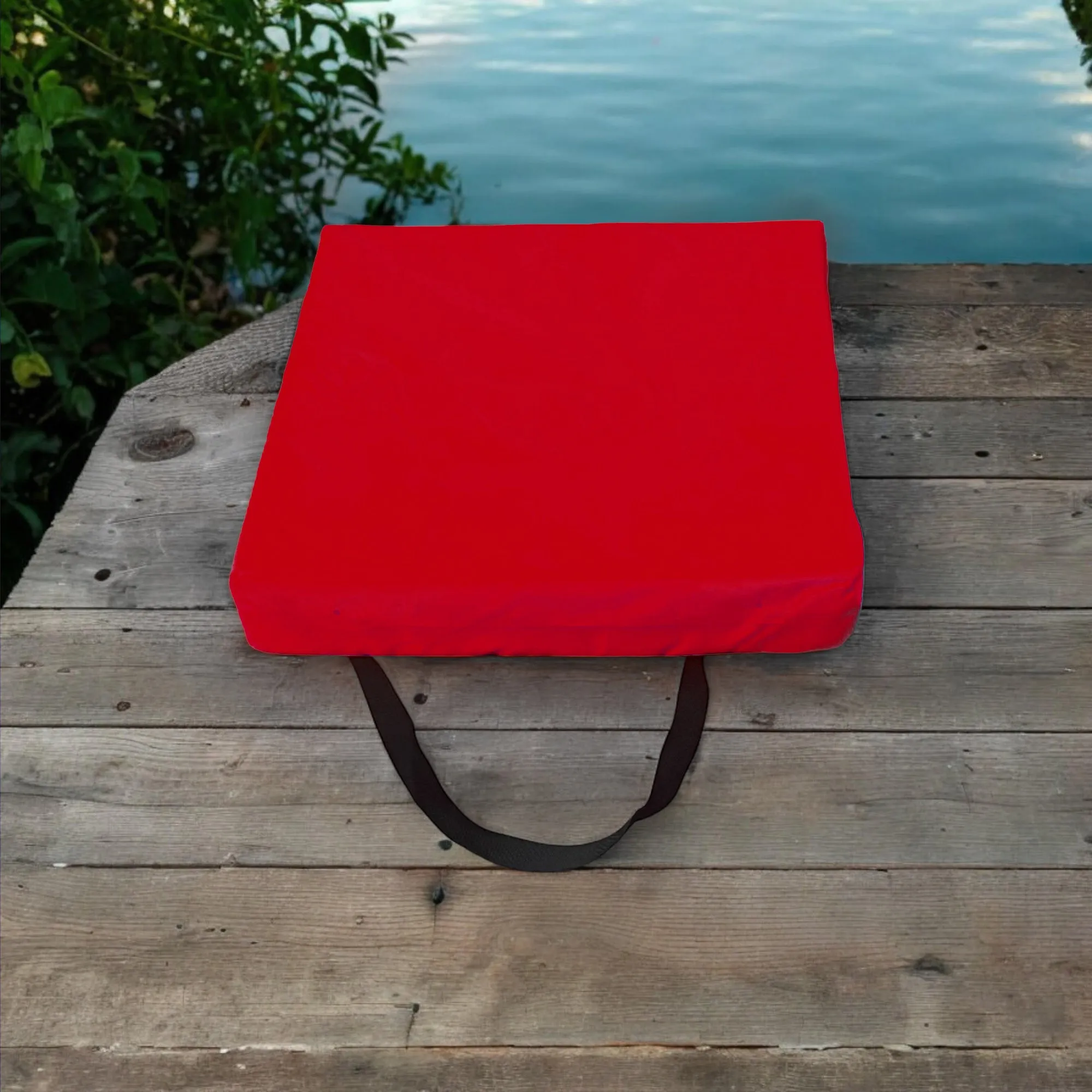 Bradley Type IV Boat Cushion USCG Approved Throwable Flotation Device; Coast Guard approved throw preserver with foam cushion; throwable boat cushion safety device