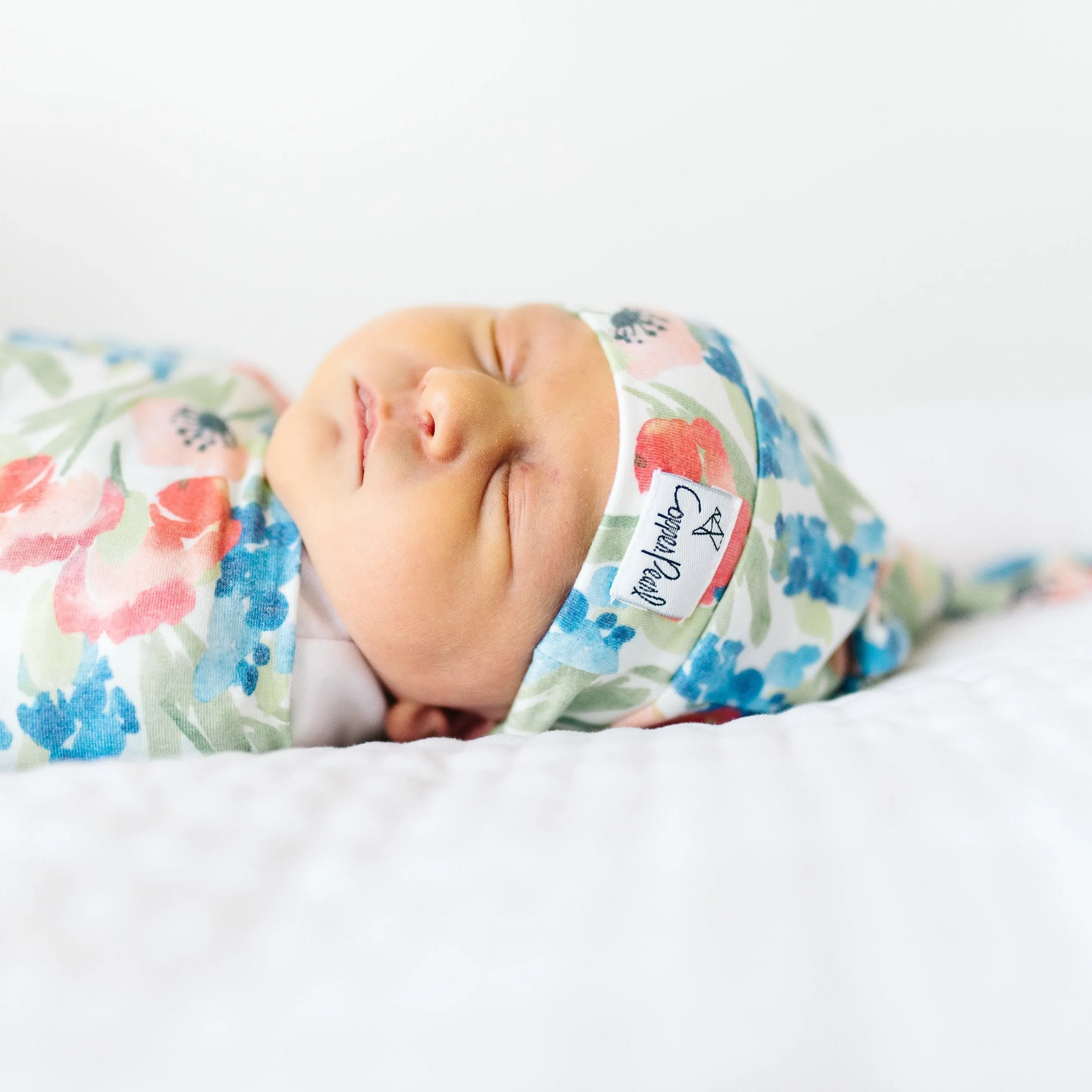 Copper Pearl Knit Swaddle Blanket | Wren