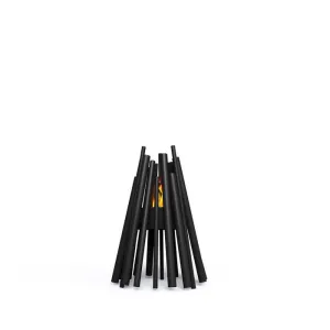 Ecosmart Fire: Stix 8   AB8 Burner - Black Burner