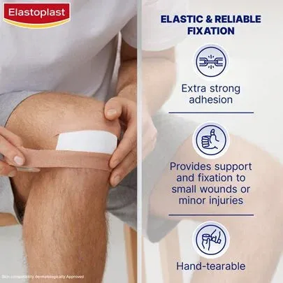 Elastoplast Elastic Fabric Roll Plaster (2.5cm x 3cm)