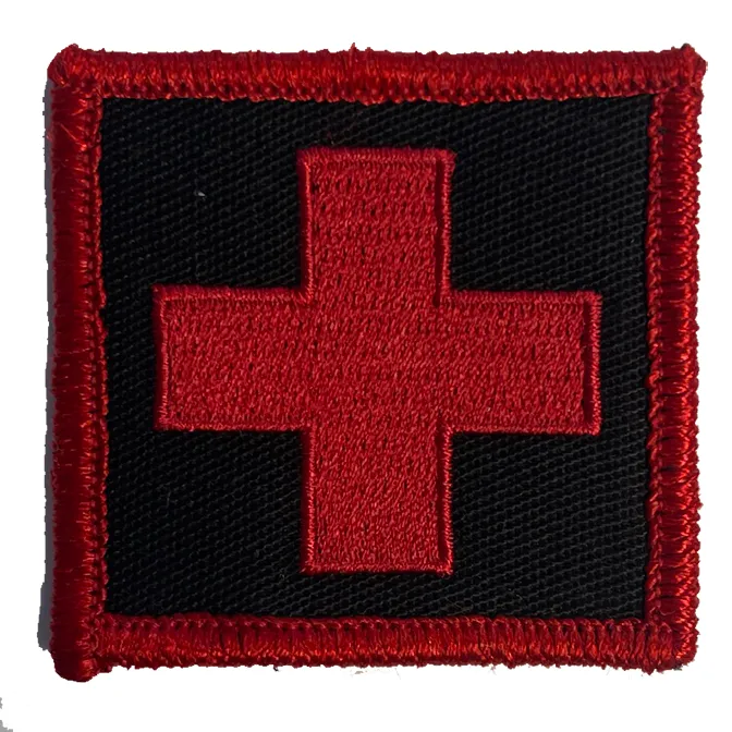 First Aid Patch on Velcro