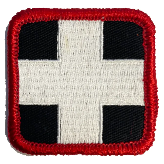 First Aid Patch on Velcro
