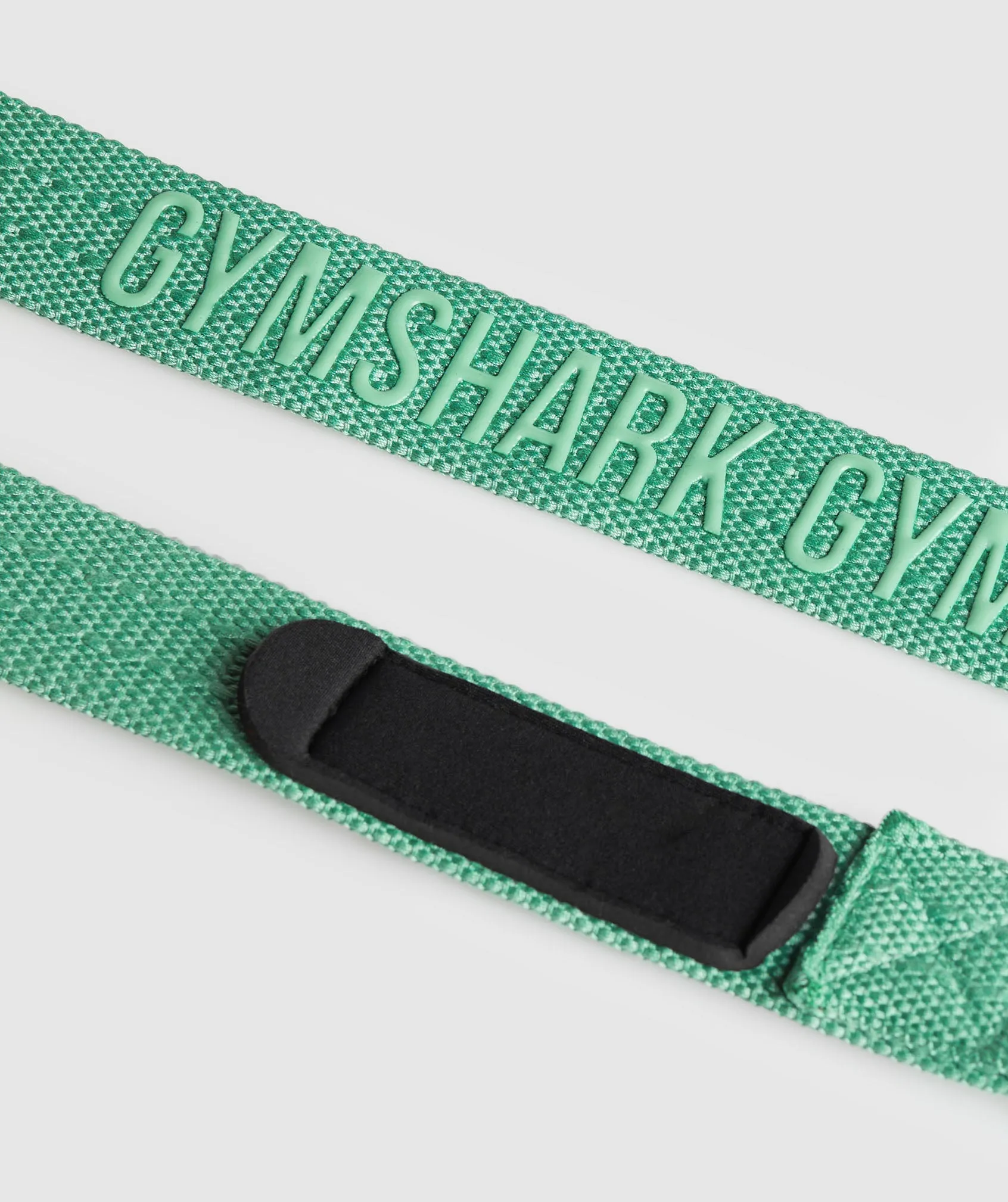 Gymshark Silicone Lifting Straps - Lagoon Green