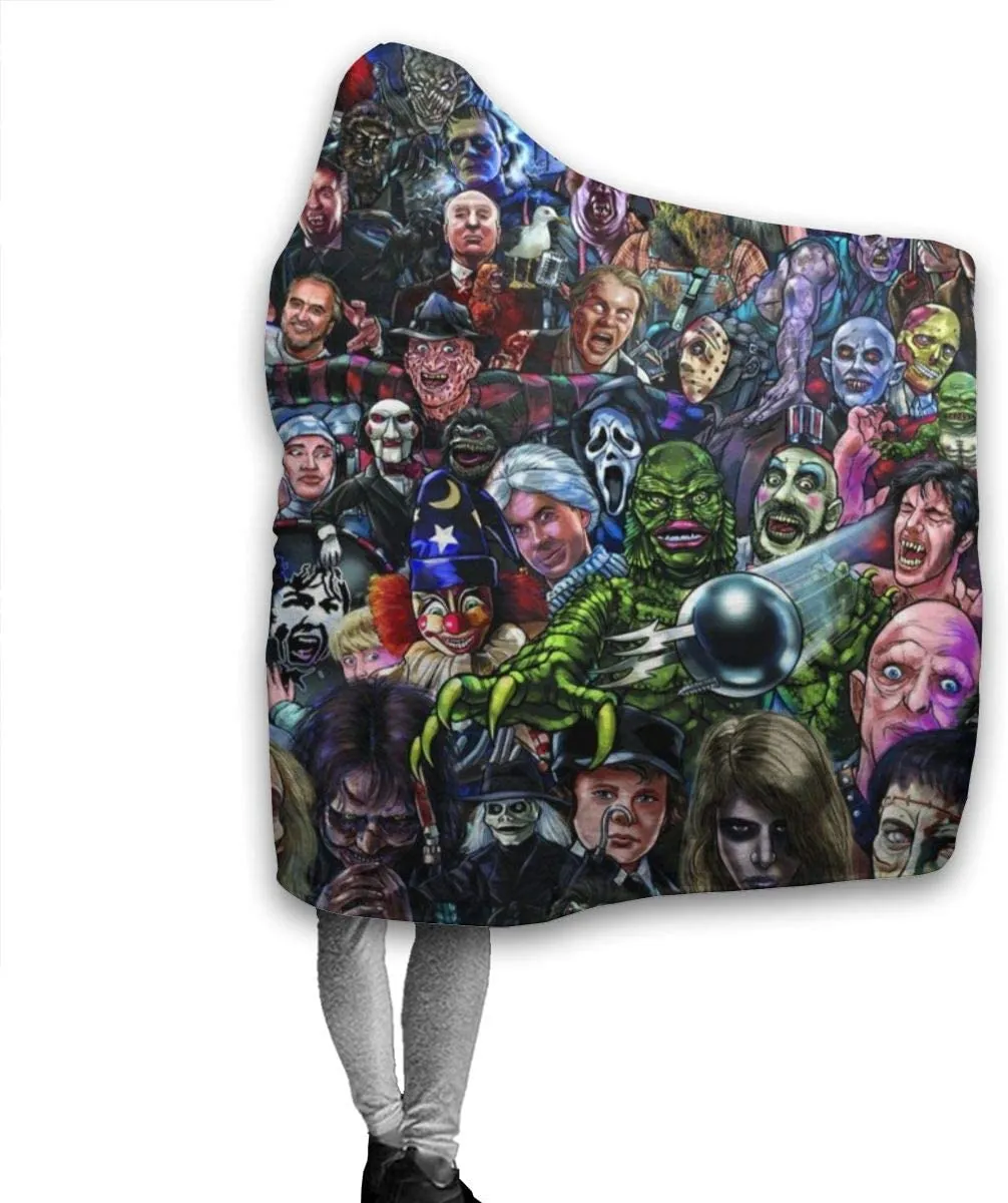 Horror Michael-Myers Microfiber Bedding Fluffy Blanket