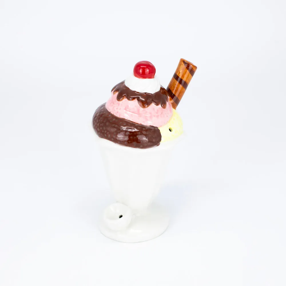 Ice Cream Ceramic Dry Pipe
