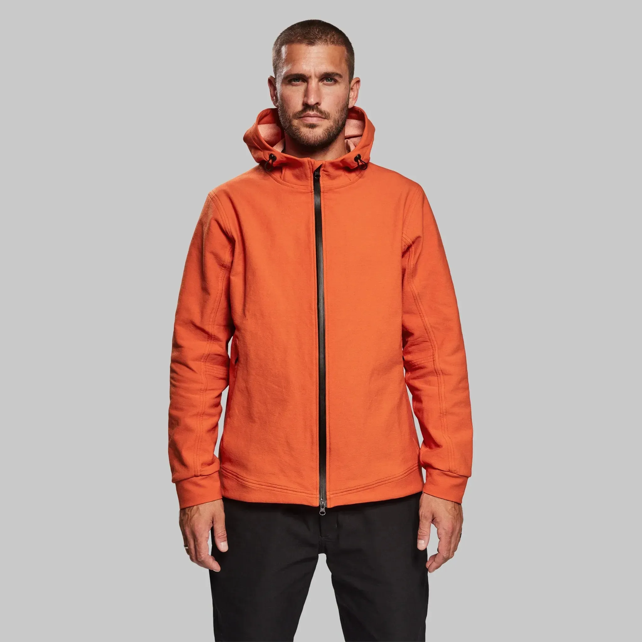 Indestructible Hoodie. International Orange edition.