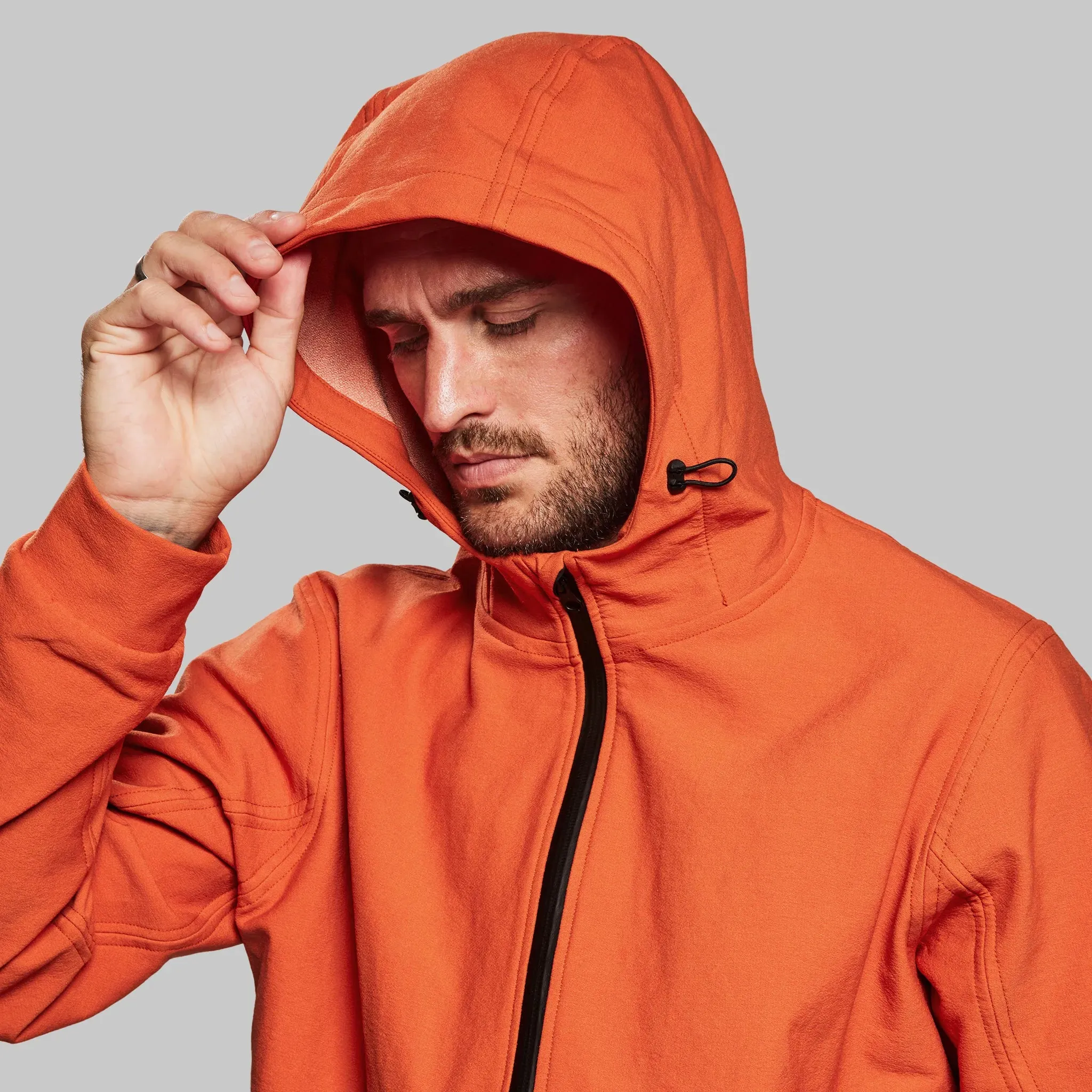 Indestructible Hoodie. International Orange edition.