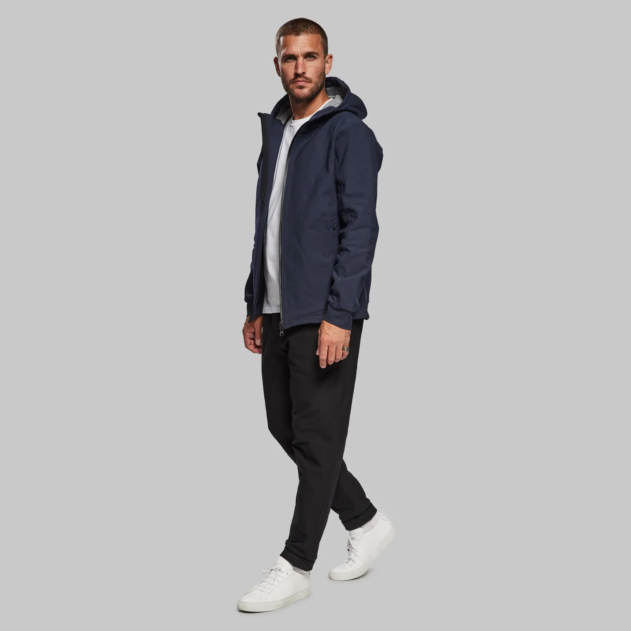 Indestructible Hoodie. Navy edition