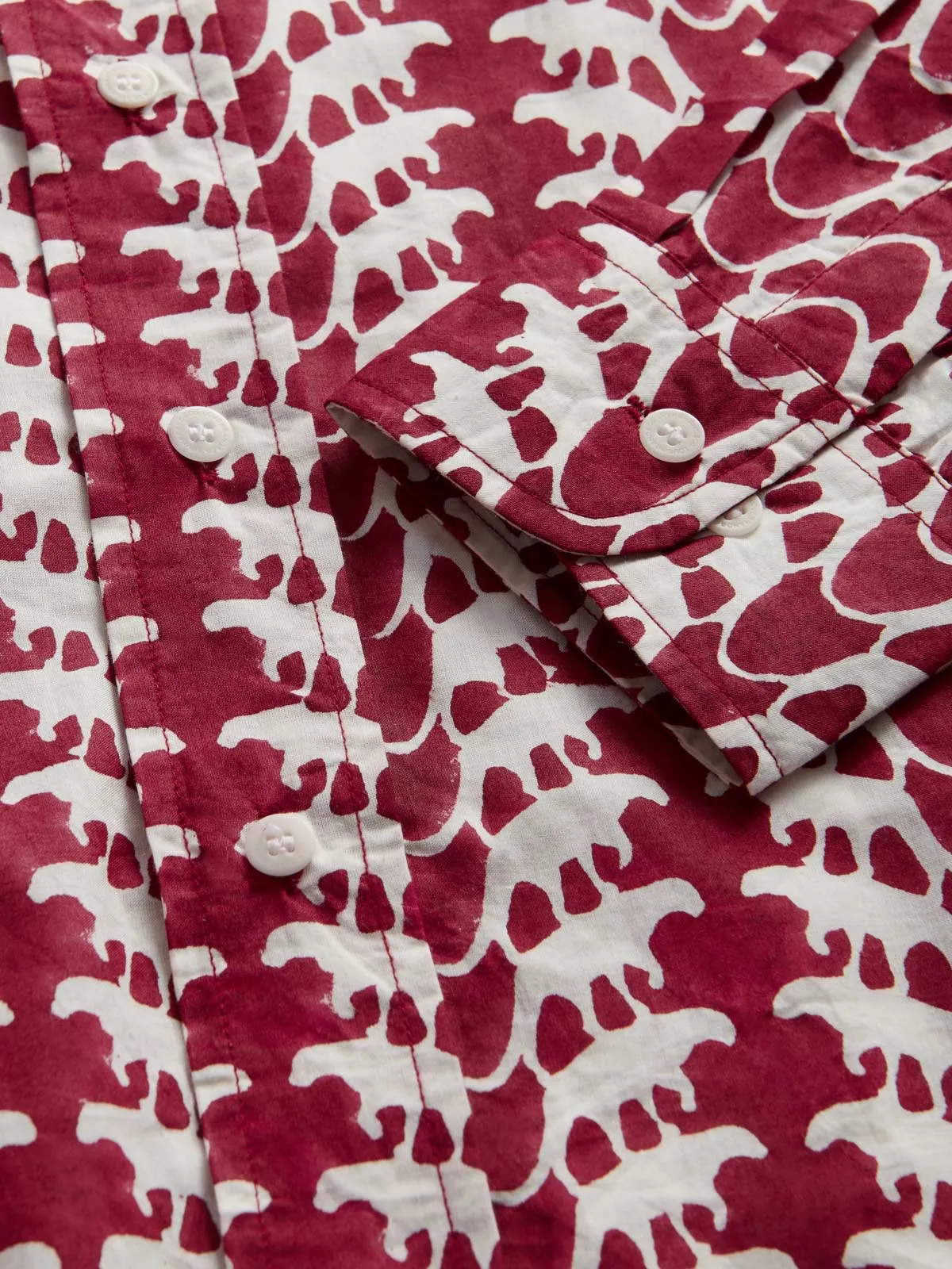 Kids Lurking Leopards Abaco Cotton Shirt