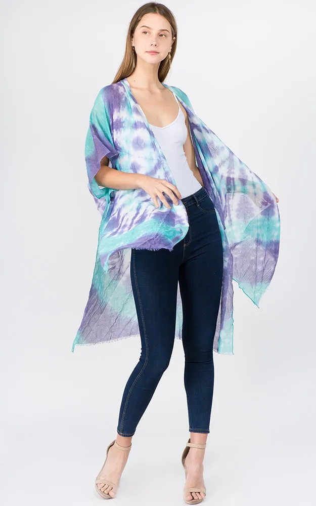 KP1C90 / JP1590 Tie-Dye Design Kimono