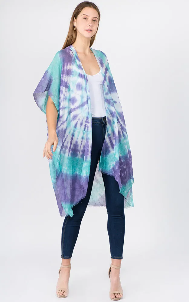 KP1C90 / JP1590 Tie-Dye Design Kimono