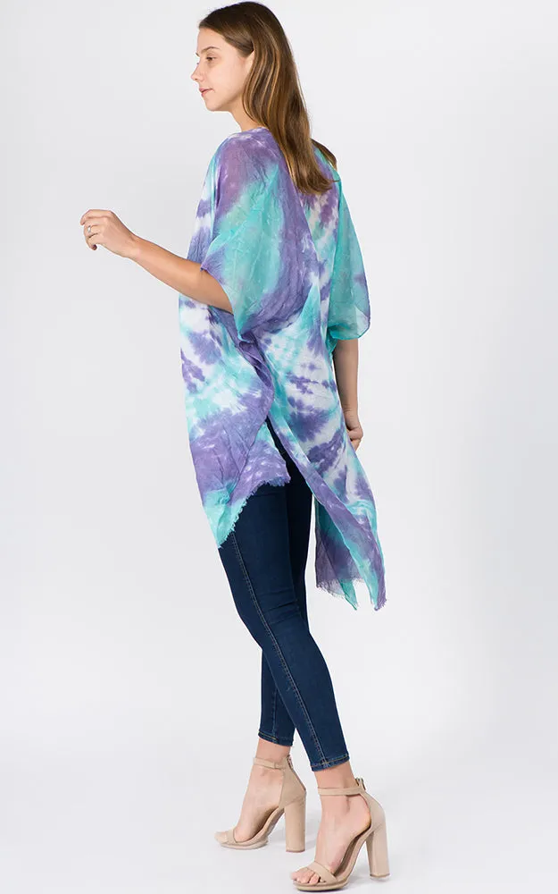 KP1C90 / JP1590 Tie-Dye Design Kimono