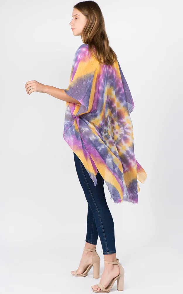 KP1C90 / JP1590 Tie-Dye Design Kimono