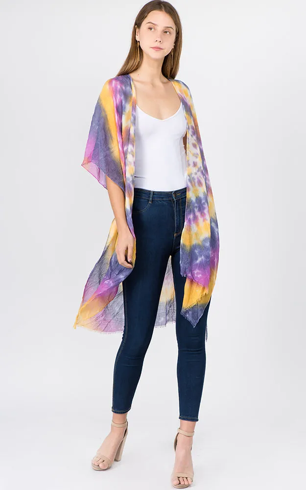 KP1C90 / JP1590 Tie-Dye Design Kimono