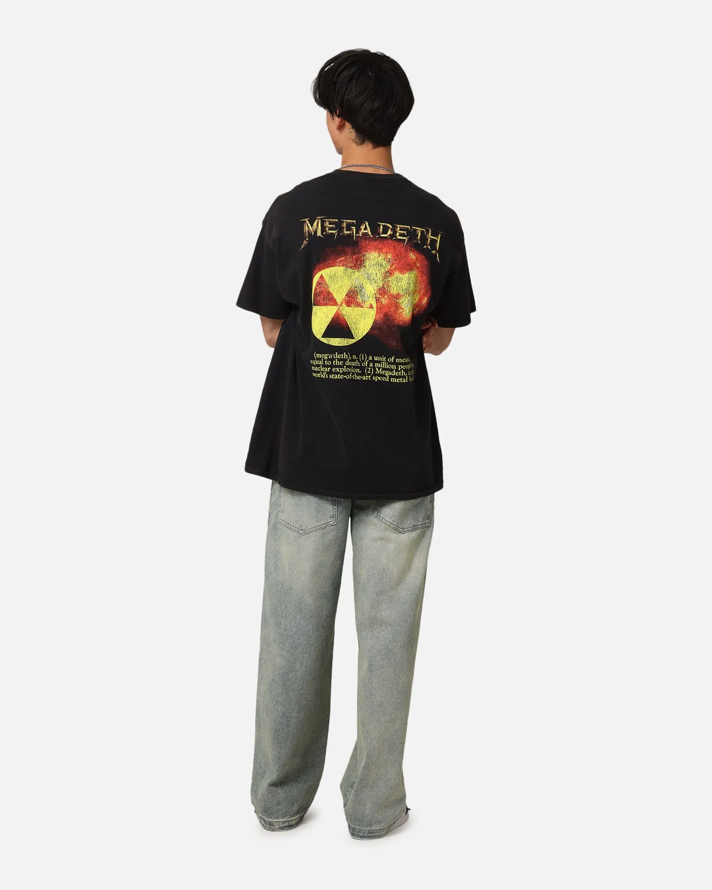 Megadeth Fire Ball Vintage T-Shirt Black Vintage