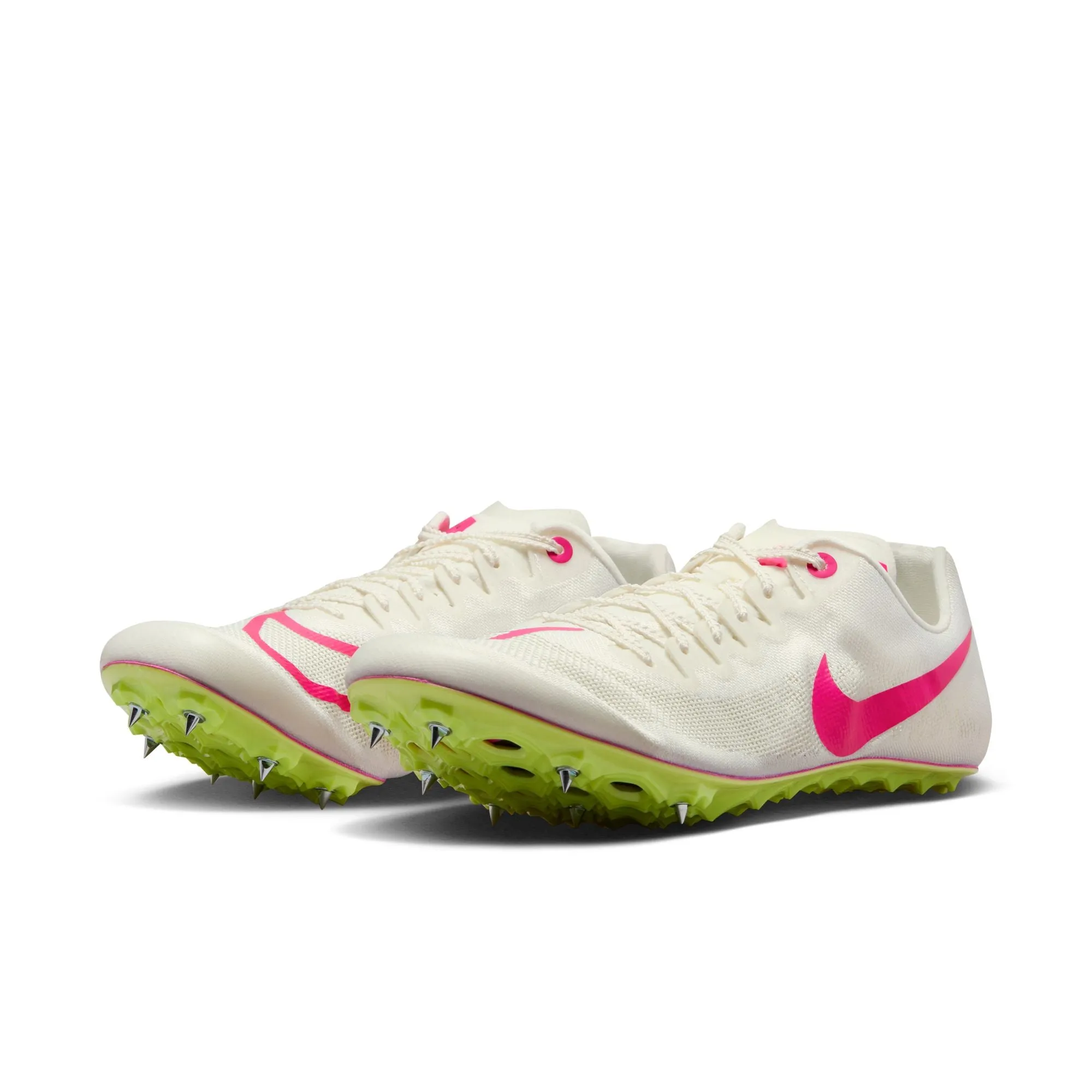 Nike Zoom Ja Fly 4 Running Spikes Sail / Light Lemon Twist / Guava Ice / Fierce Pink