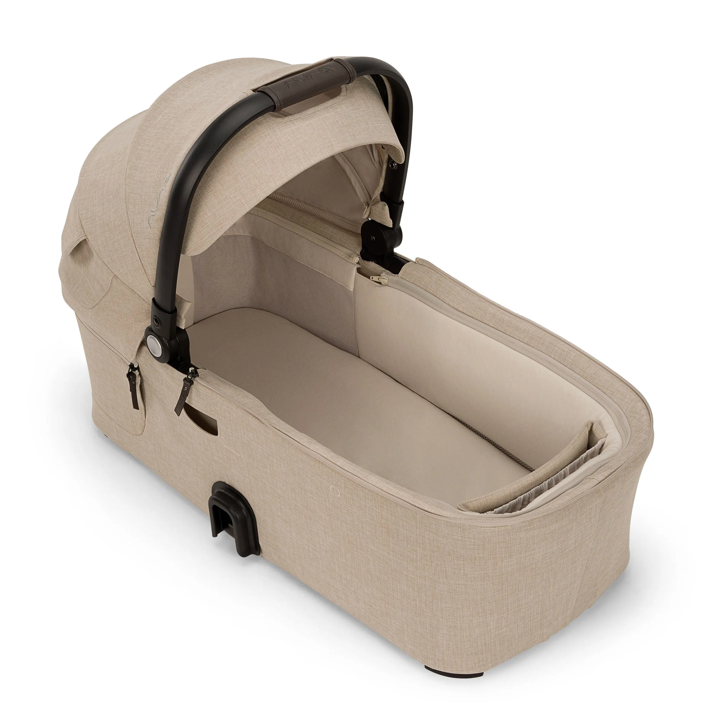 Nuna - Demi Next Bassinet   Stand - Biscotti
