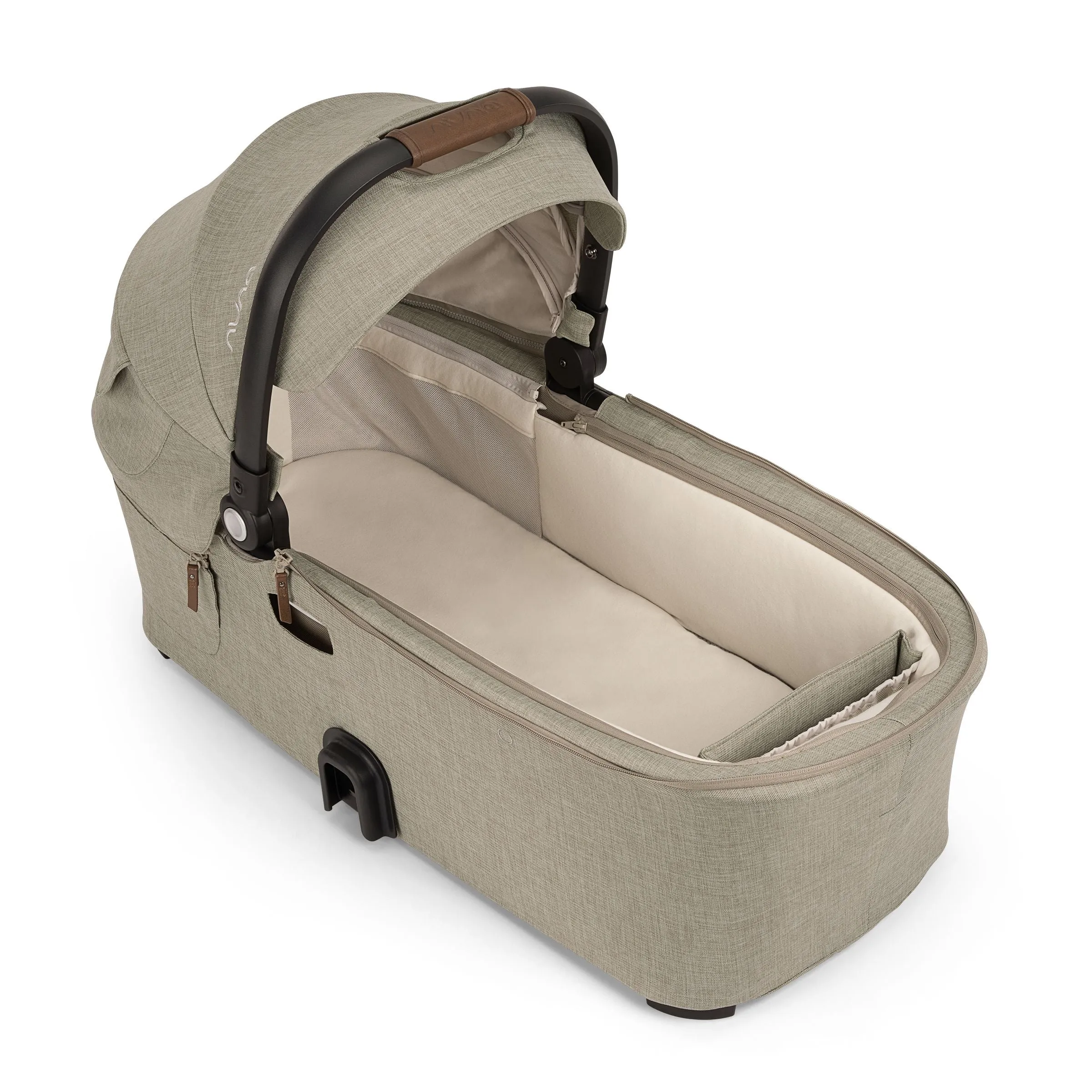 Nuna - Demi Next Bassinet   Stand - Hazelwood