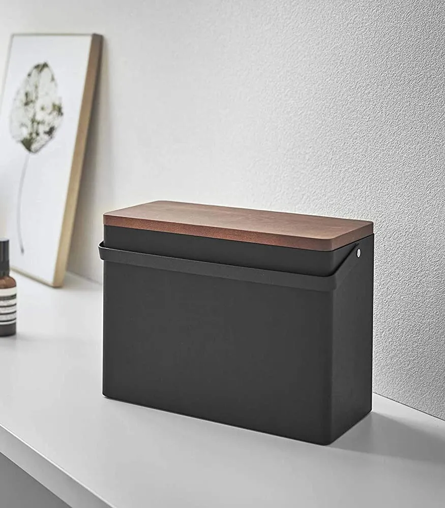 Odds-and-Ends Organizer - Steel   Wood