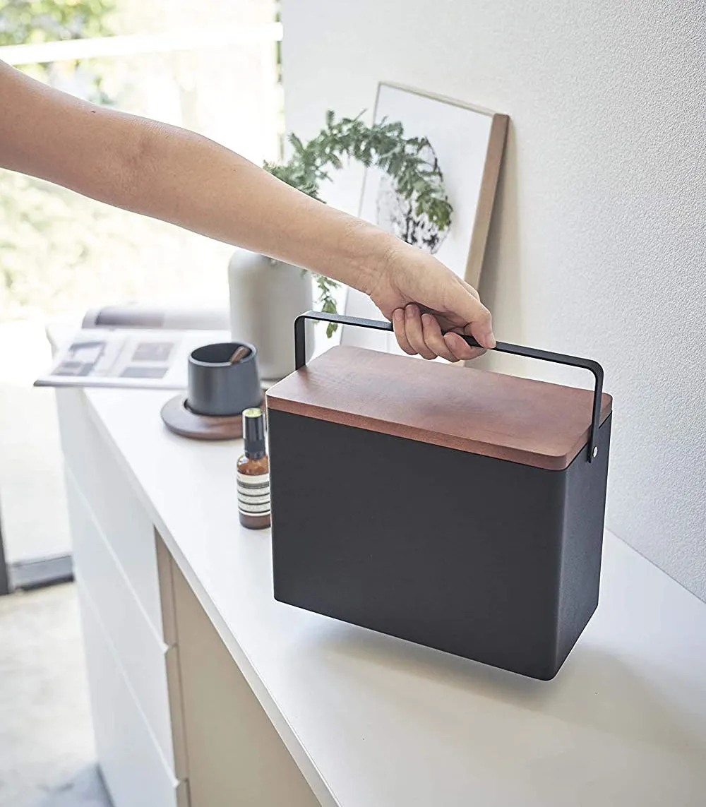 Odds-and-Ends Organizer - Steel   Wood