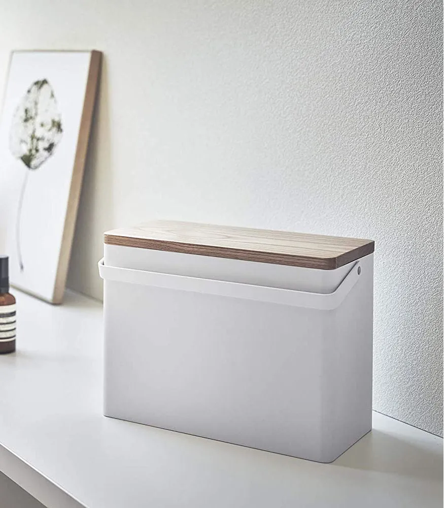 Odds-and-Ends Organizer - Steel   Wood