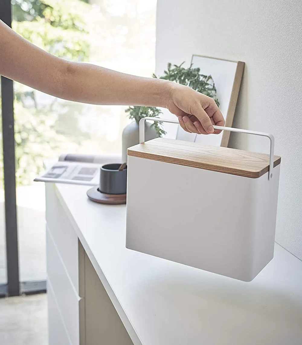 Odds-and-Ends Organizer - Steel   Wood