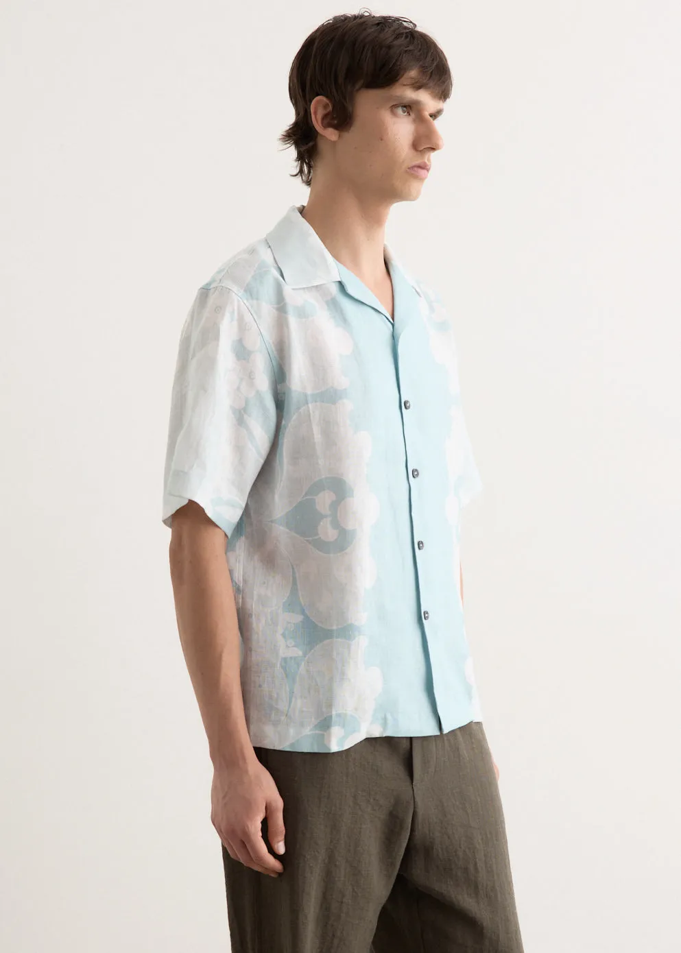 Paradise Floral Camp Collar Shirt