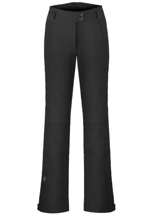 Poivre Blanc 1120 Shorter Length Softshell Ski Pant in Black