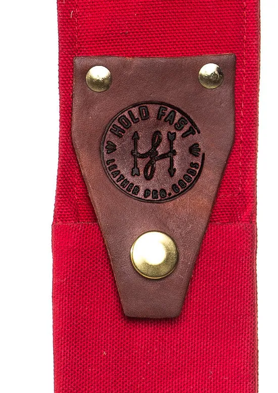 Ruck Strap | Duck Canvas and Leather Camera Strap