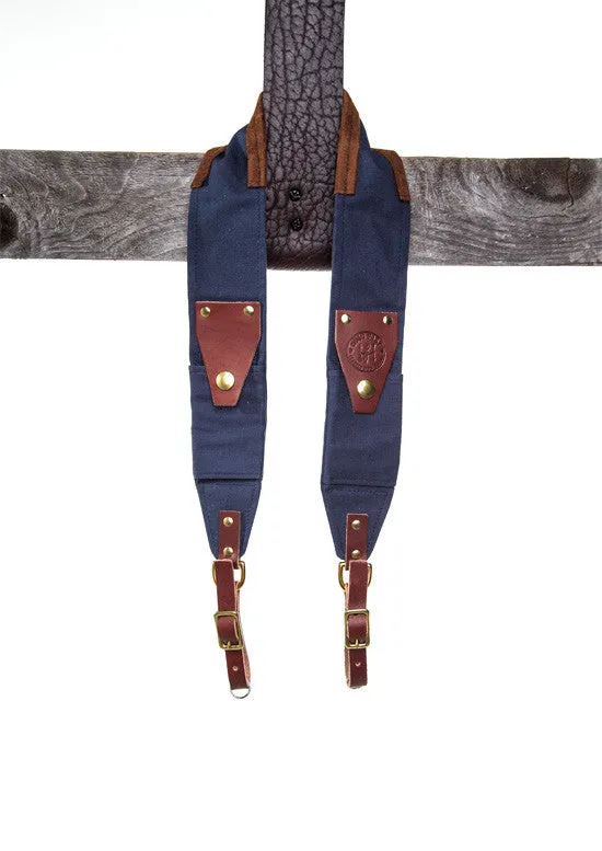 Ruck Strap | Duck Canvas and Leather Camera Strap