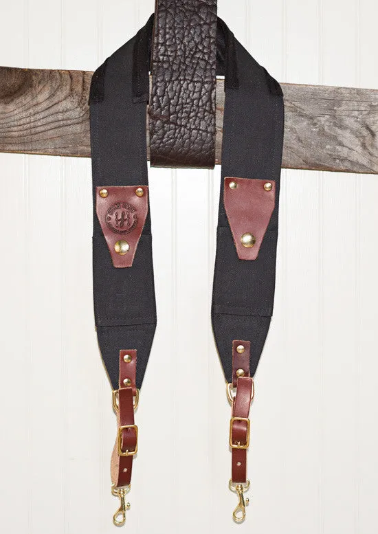 Ruck Strap | Duck Canvas and Leather Camera Strap