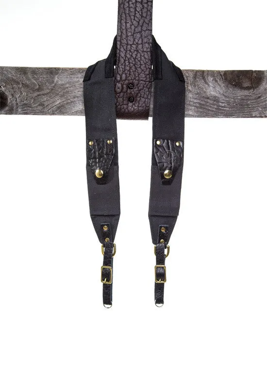 Ruck Strap | Duck Canvas and Leather Camera Strap