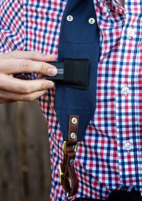 Ruck Strap | Duck Canvas and Leather Camera Strap