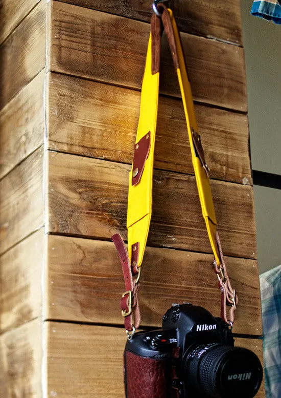 Ruck Strap | Duck Canvas and Leather Camera Strap