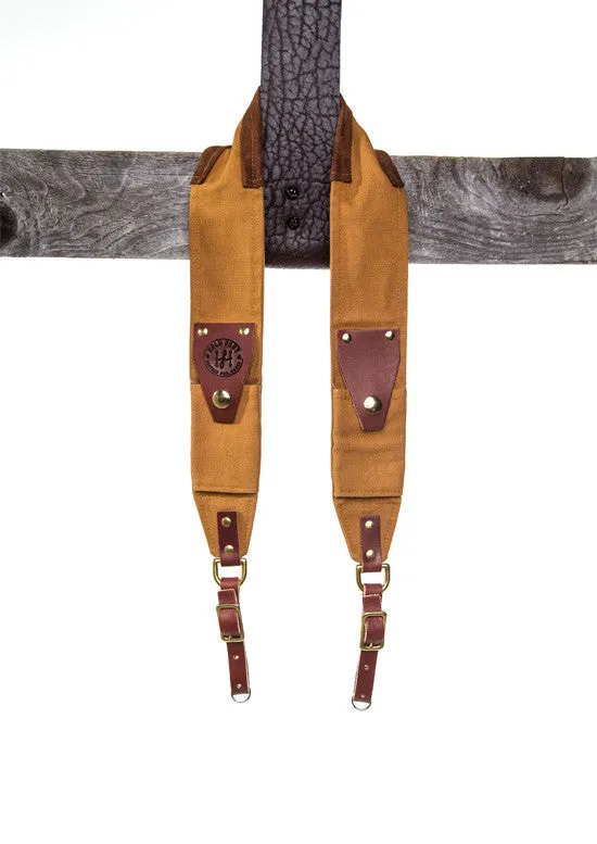Ruck Strap | Duck Canvas and Leather Camera Strap