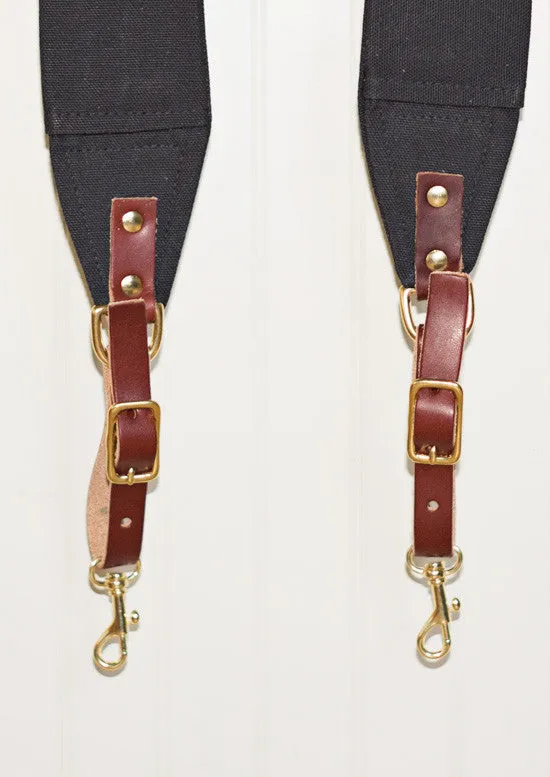 Ruck Strap | Duck Canvas and Leather Camera Strap