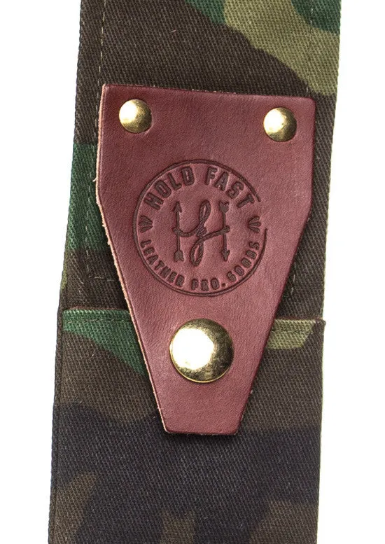 Ruck Strap | Duck Canvas and Leather Camera Strap